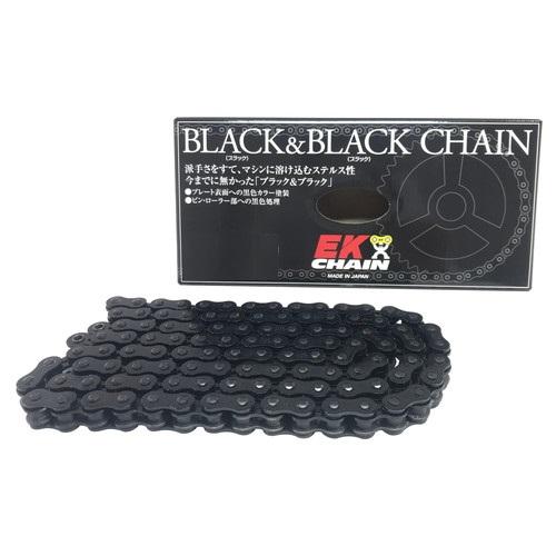 EKチェーン(江沼チェーン) SRXシリーズ 420SRX-84L ブラック/ブラック