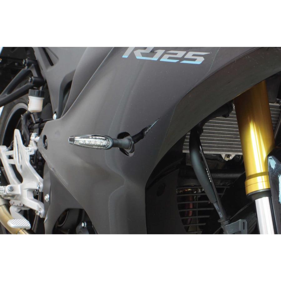 SP武川(スペシャルパーツ武川) ストリームライン LEDウインカーキット YZF-R125 05-08-0631 バイクの画像