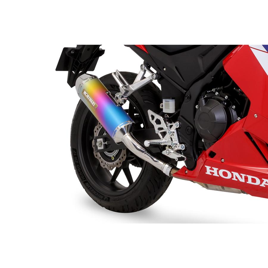 モリワキ(MORIWAKI) スリップオンマフラー Exhaust MX ANO 400X/CBR400R/NX400(19-21/22-23/24-) 01810-6K1Z3-00 自動二輪車 スリップオンマフラー・サイ