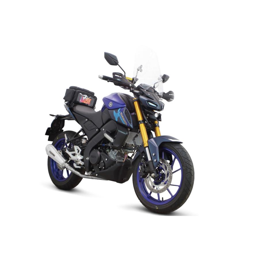 SP武川(スペシャルパーツ武川) テーパーコーンマフラー MT-125 04-02-0011 バイク フルエキゾーストマフラー_4