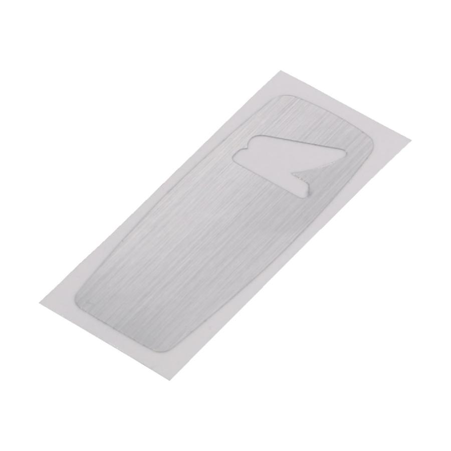 KITACO スマートキーステッカー ホンダタイプ2 シルバーヘアライン調