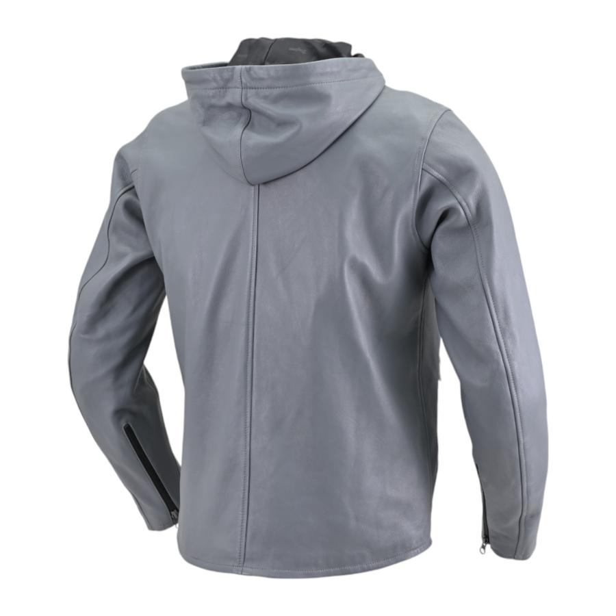 DAYTONA DJ-020 ルーティーンレザージャケット グレー S 48011 バイク_1