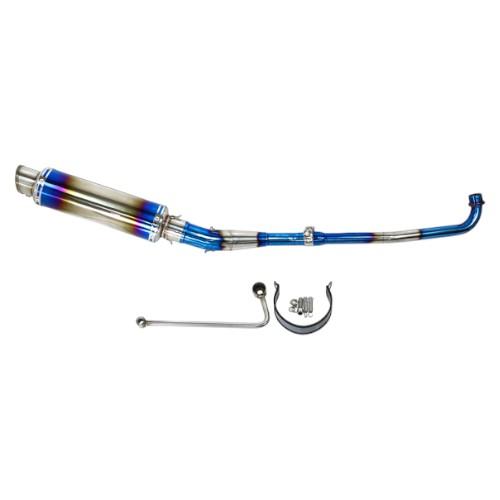 田中商会 ca1898 クロスカブ110(CC110)用 チタンカラーマフラー バイク