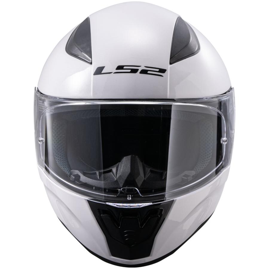 LS2(エルエス2) バイク ヘルメット フルフェイス RAPID II ホワイト M