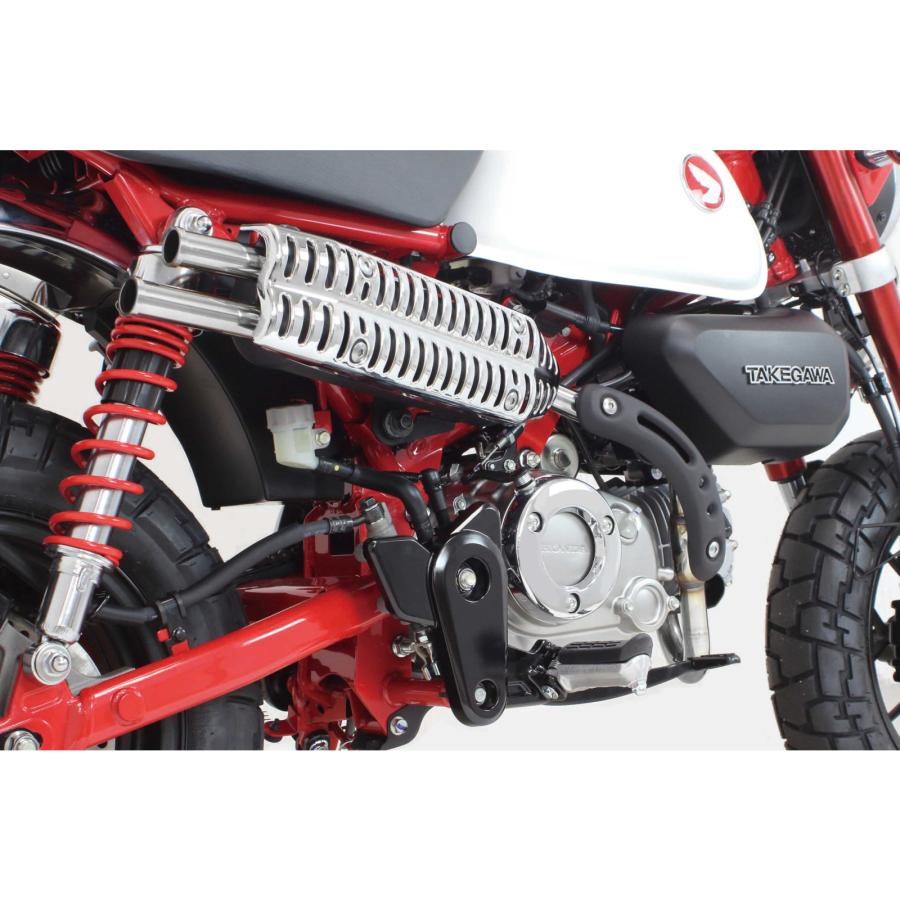 HONDA Monkey125 武川マフラー SP武川(スペシャルパーツ武川) スクランブラーマフラー 政府認証