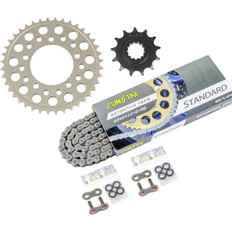 電動自転車用パーツ SUNSTAR スプロケット&チェーンキット KS3J401 バイク 駆動系セット