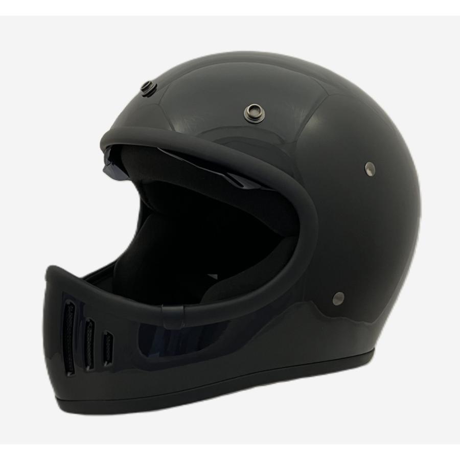 SUNUP バイク用 ヘルメット フルフェイス マットブラック SUNUP SM-001 PILOT フルフェイスヘルメット パールブラック L バイク