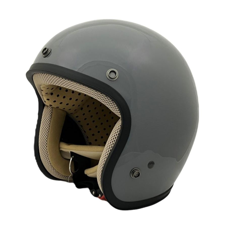 サンアップ/SUNUP JET-D ジェットディーグロスグレー Mサイズ レディ SUNUP SY-001 JET-D ジェットヘルメット グロスグレイ M バイク