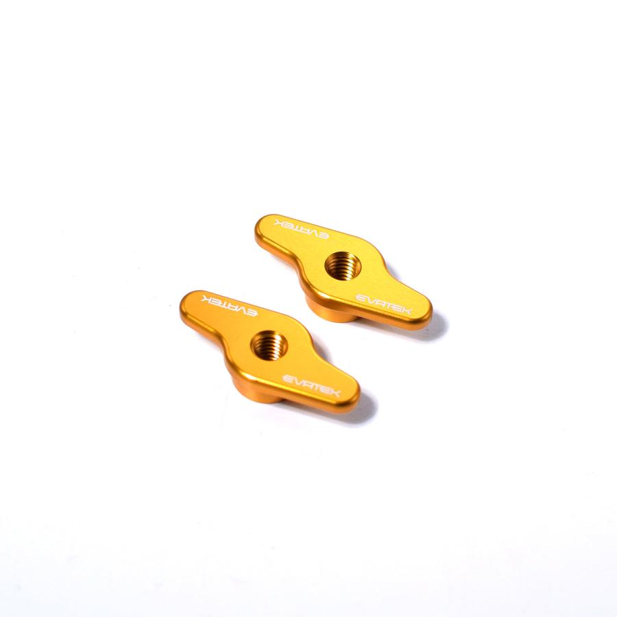 EVATEK(エヴァテック) CNCチェーンアジャストナット M6 ゴールド