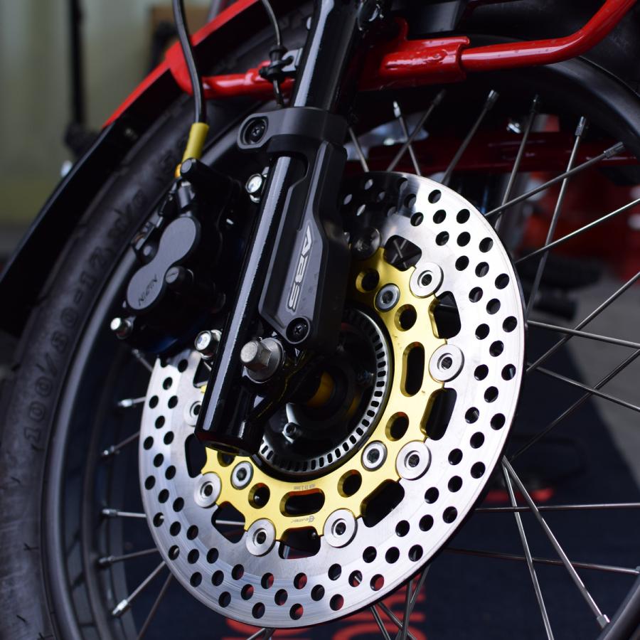 EVATEK(エヴァテック) フロントブレーキ260mm ディスクキット レッド