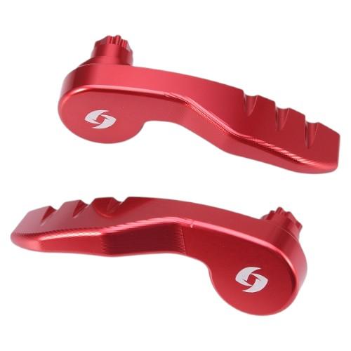 SPEEDRA サドルバッグラッチレバー レッド ASBRHD01RD バイク 収納