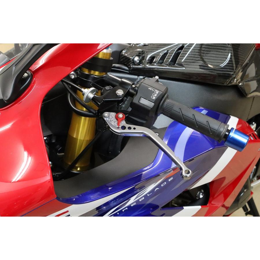 手 SPEEDRA アジャストレバー スタンダードロング(レバー/マットシルバー
