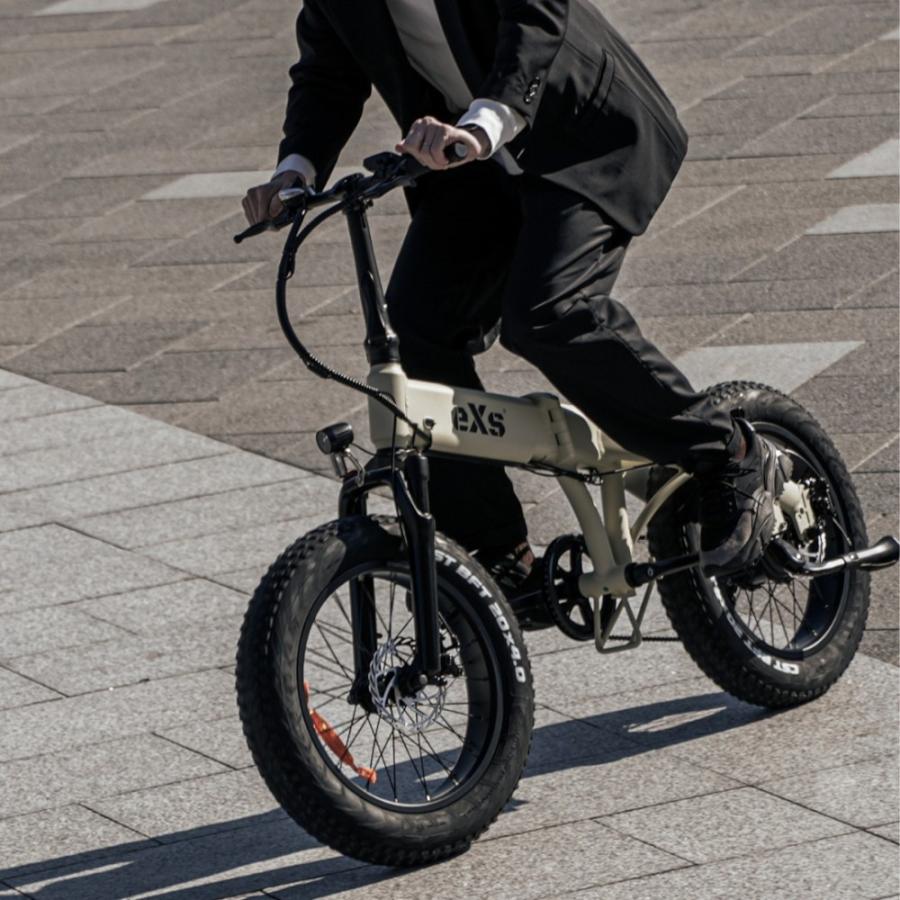 【新品未使用】電動アシスト自転車 eXs street 電動アシスト自転車 eXs Street(エクス ストリート) マットブラック
