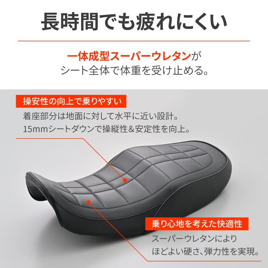 DAYTONA RCMコンセプト COZYシートCOMP Z900RS/CAFE/SE 49813 バイク