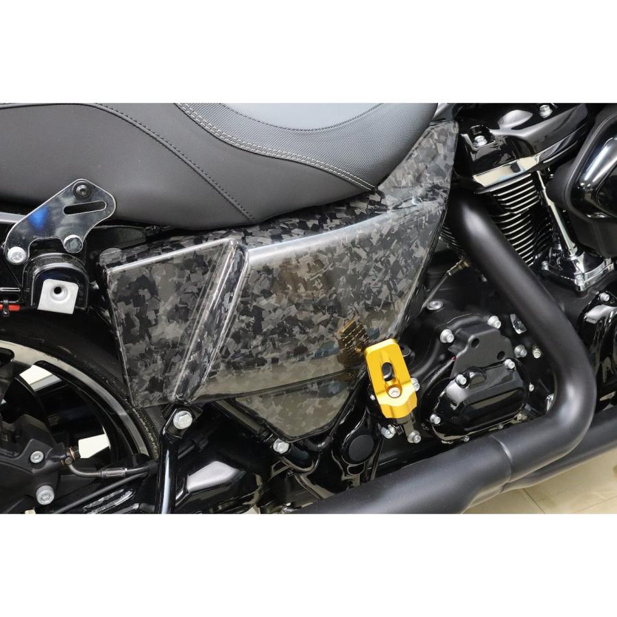 SPEEDRA サイドカバー 左右セット ドライカーボン フォージドカーボン艶消し CHD0405FM バイク 外装パーツ_2