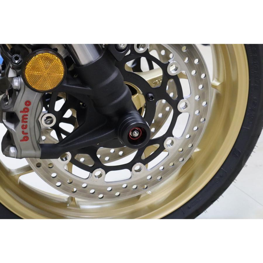 SPEEDRA フロントアクスルスライダー CB1000/HORNET レッド AASHO04FRD バイク 外装 スライダー・ガードの画像