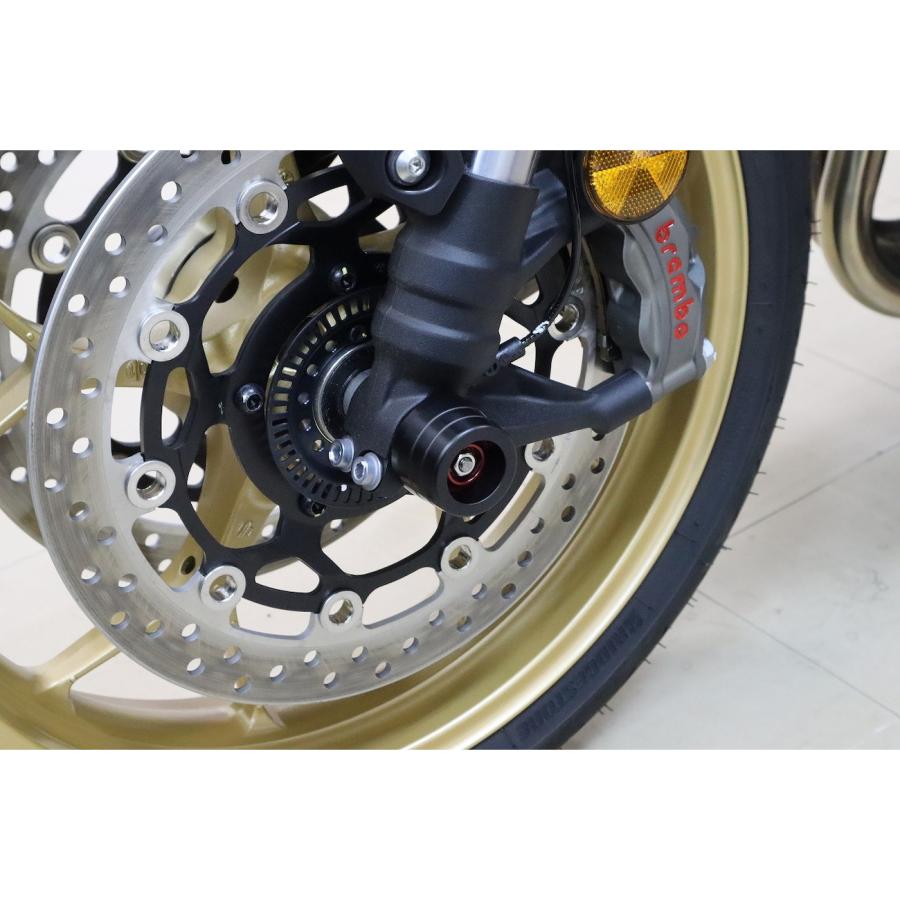 SPEEDRA フロントアクスルスライダー CB1000/HORNET レッド AASHO04FRD バイク 外装 スライダー・ガードの画像