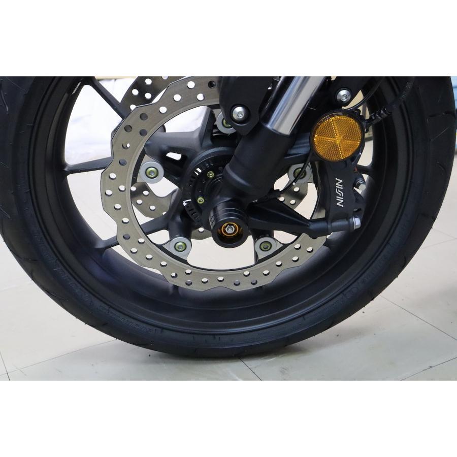 SPEEDRA フロントアクスルスライダー CB750/HORNET ゴールド AASHO05FGD バイク 外装 スライダー・ガードの画像