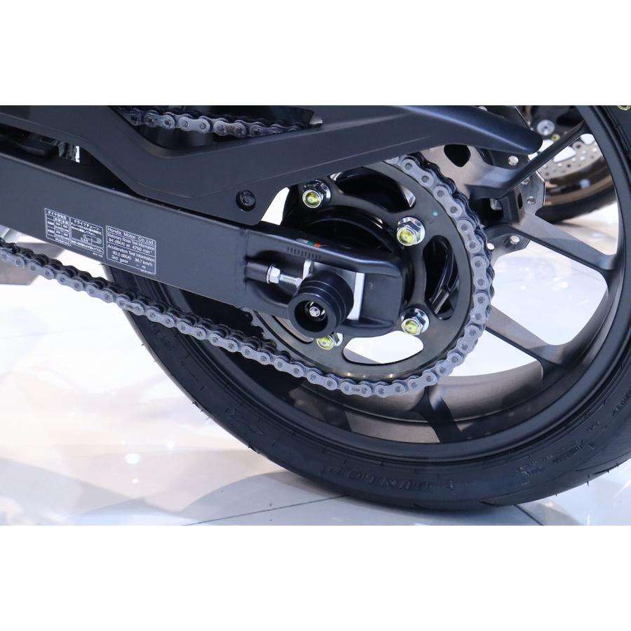SPEEDRA リアアクスルスライダー CB750/HORNET ブラック AASHO05RBK バイク 外装 スライダー・ガードの画像
