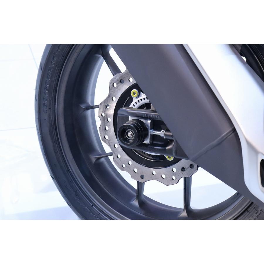 SPEEDRA リアアクスルスライダー CB750/HORNET チタン AASHO05RTM バイク 外装 スライダー・ガードの画像