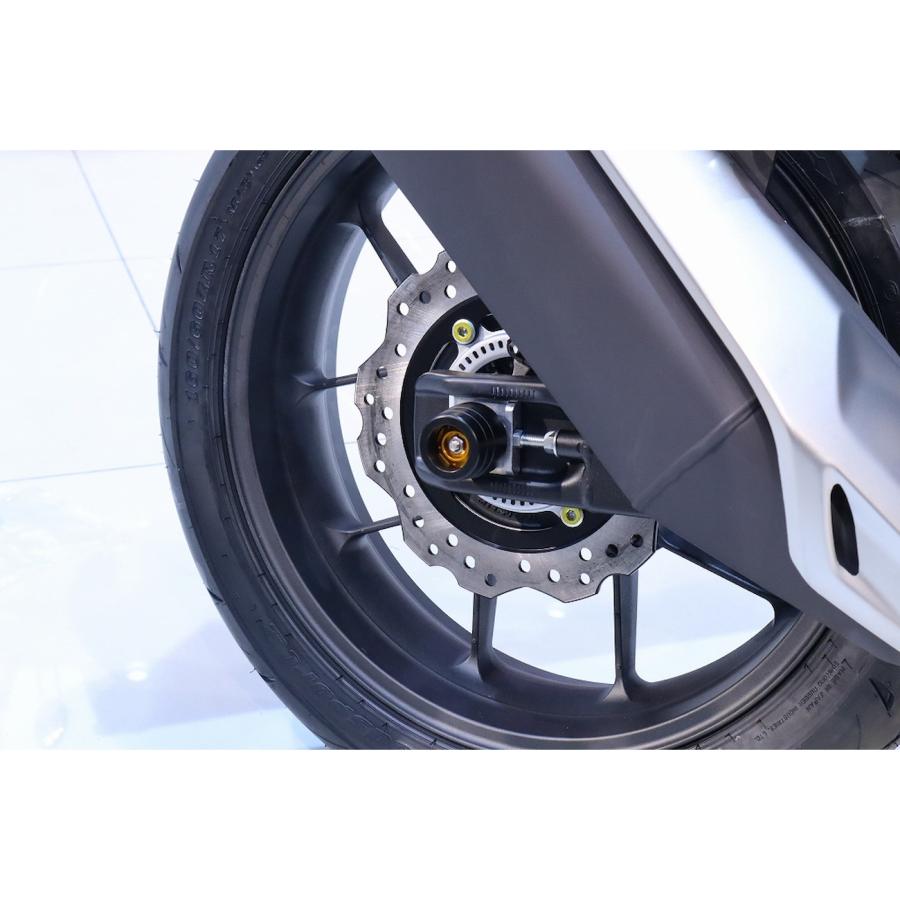 SPEEDRA リアアクスルスライダー CB750/HORNET ゴールド AASHO05RGD バイク 外装 スライダー・ガードの画像