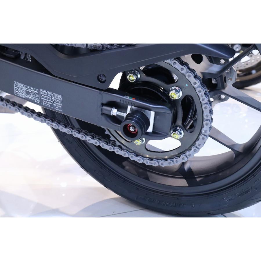 SPEEDRA リアアクスルスライダー CB750/HORNET レッド AASHO05RRD バイク 外装 スライダー・ガードの画像