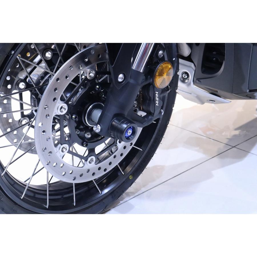 SPEEDRA フロントアクスルスライダー X-ADV ブルー AASHO06FBE バイク 外装 スライダー・ガードの画像