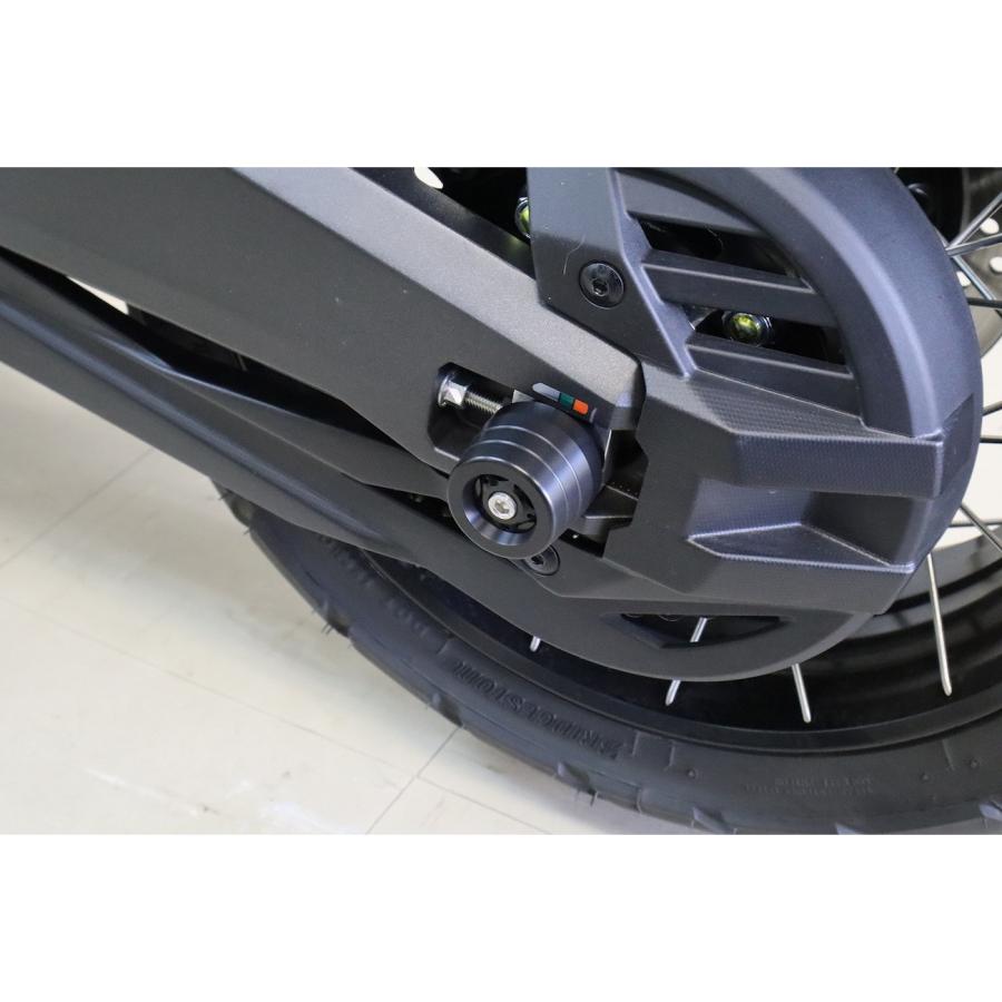 SPEEDRA リアアクスルスライダー X-ADV ブラック AASHO06RBK バイク 外装 スライダー・ガードの画像