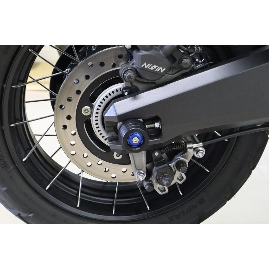 SPEEDRA リアアクスルスライダー X-ADV ブルー AASHO06RBE バイク 外装 スライダー・ガードの画像