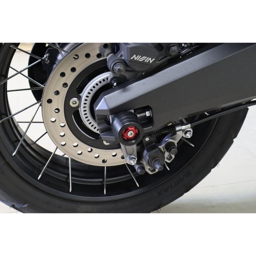 SPEEDRA リアアクスルスライダー X-ADV レッド AASHO06RRD バイク 外装 スライダー・ガードの画像
