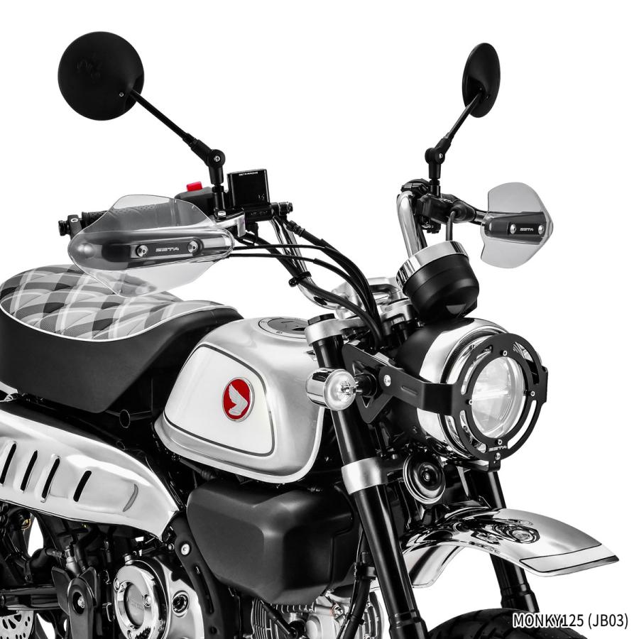 ZETA(ジータ) ソニックハンドガード PCキット ライトスモーク グロム