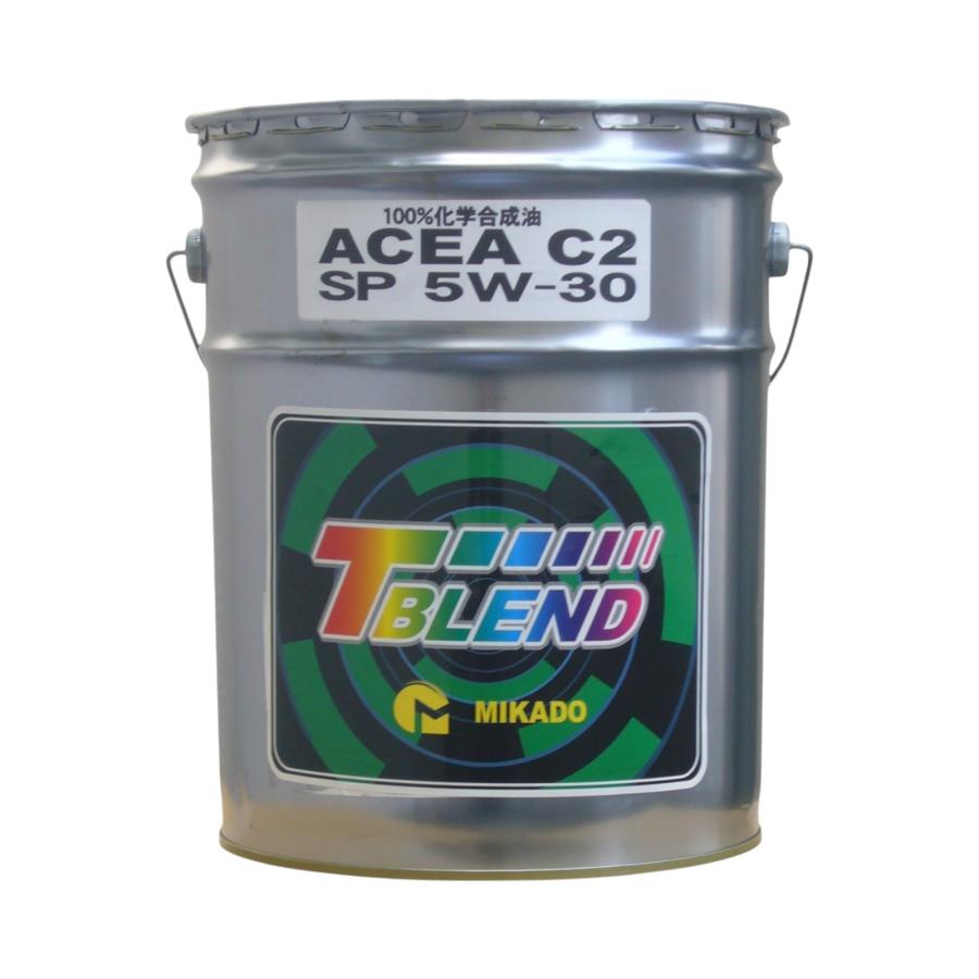 ミカド T-ブレンド ACEA C2 SP 5W-30 20L 自動車 ガソリン・ディーゼル