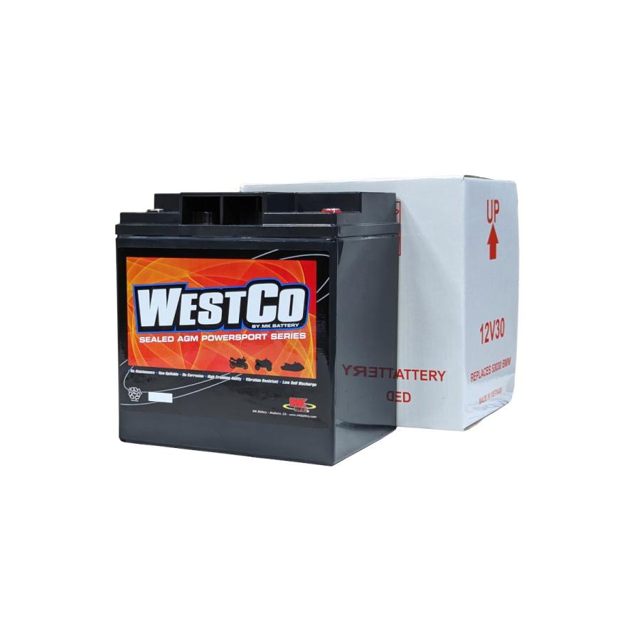MK Battery WESTCO(ウエストコ) バッテリー Classic 12V/30Ah BMW