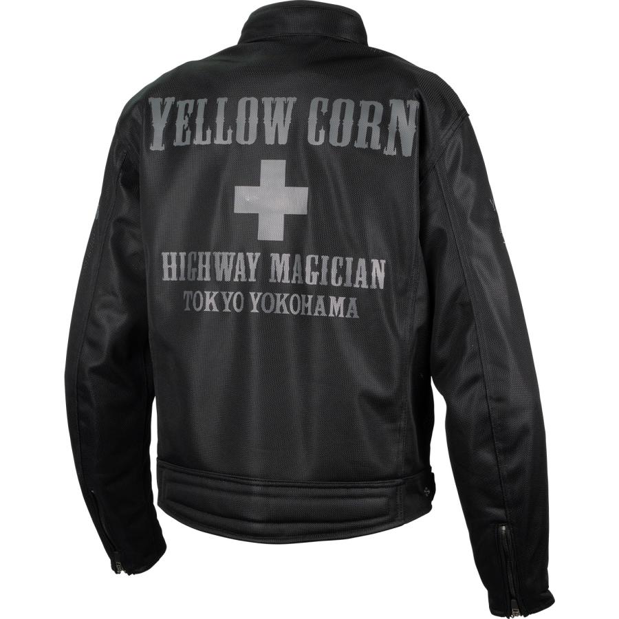 m*s様 YB5121 ブラック/ガンメタ LLサイズ ライトメッシュジャケット YeLLOWCORN YB-5121 ライトメッシュジャケット ブラック/ガンメタル M