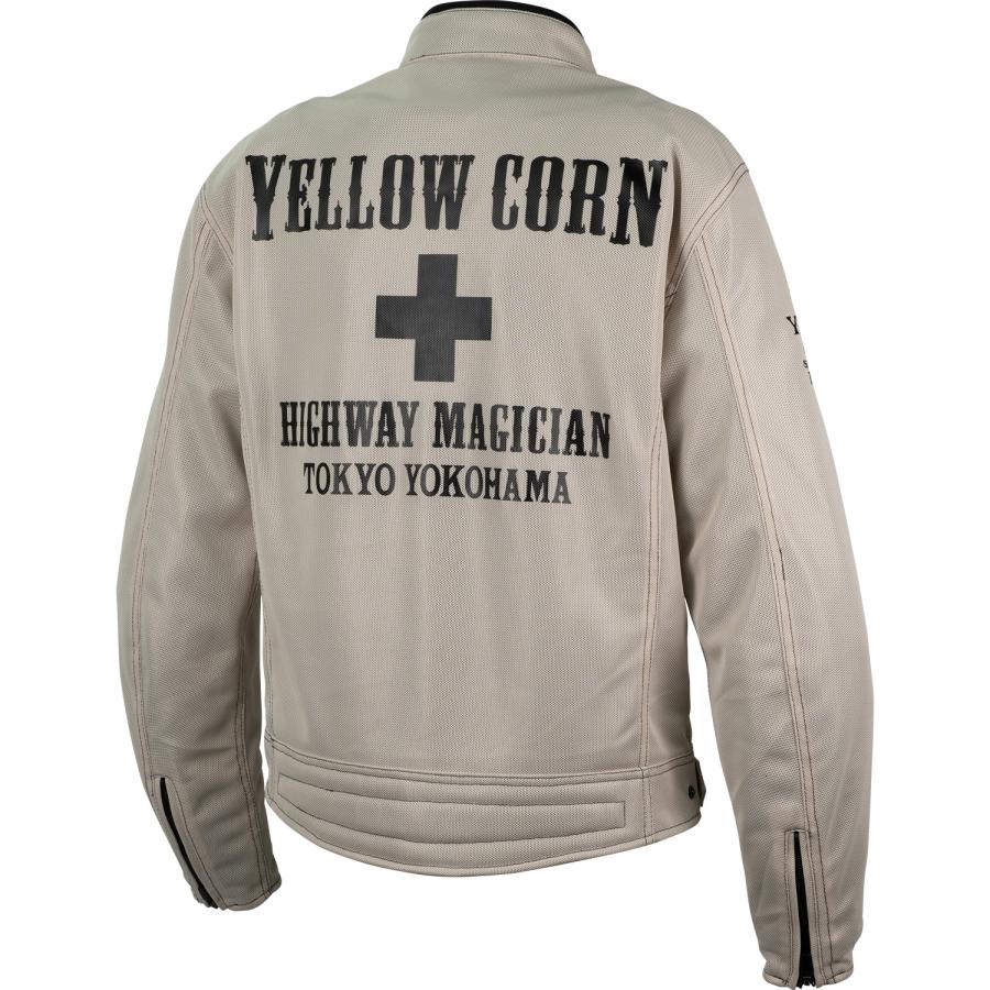 K*Y様 YB5121 アイボリー Lサイズ ライトメッシュジャケット YeLLOWCORN YB-5121 ライトメッシュジャケット アイボリー 3L バイク