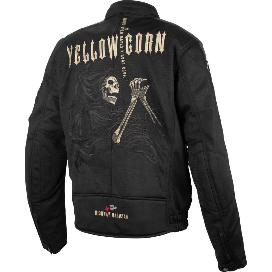 YeLLOWCORN SJ-5113 メッシュジャケット ブラック L バイク : パーツ