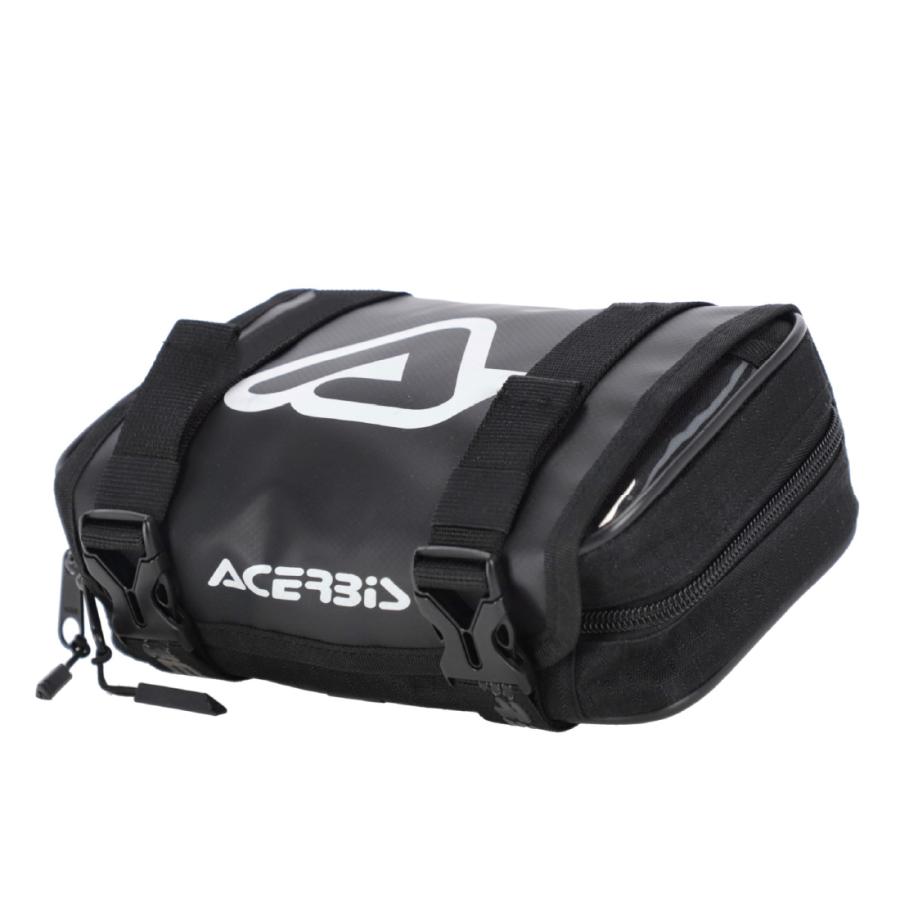 ACERBIS リアフェンダーツールバッグ ブラック/ホワイト 2L AC-26164BK