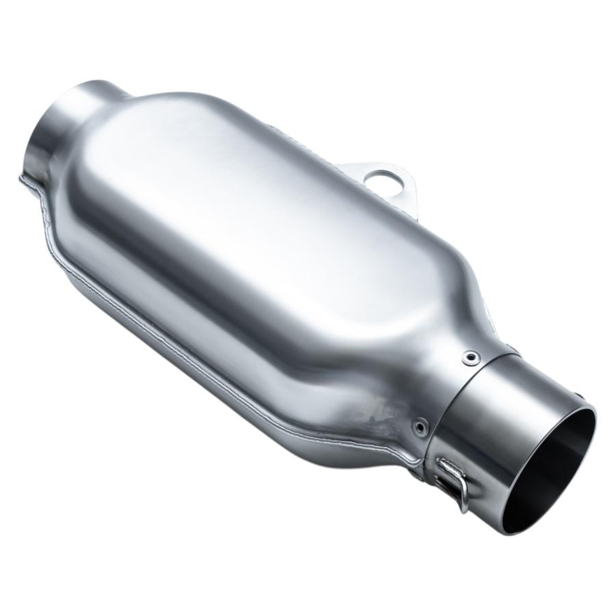 モナカ サイレンサー ６０．５π バンド付き モナカ サイレンサー 60．5π バネ・バンド付/汎用 アルミZ1 Z2 Z1R