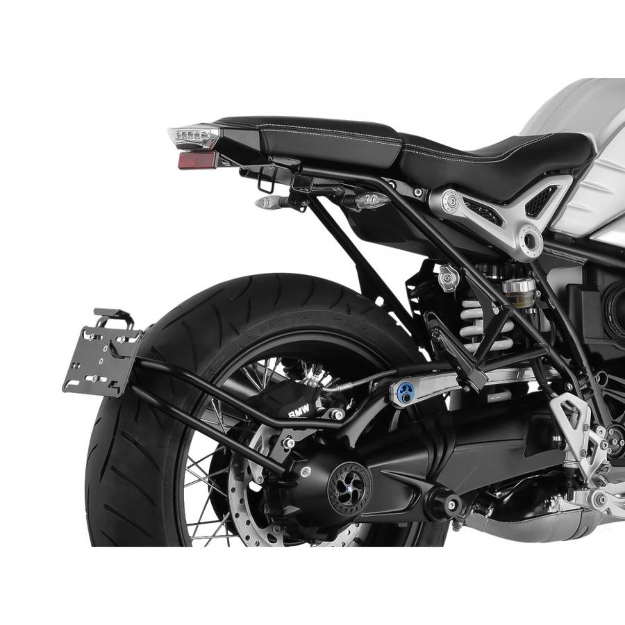 Wunderlich(ワンダーリッヒ) スイングアームナンバープレートホルダー with W44110-000 W44111-012 バイク 外装
