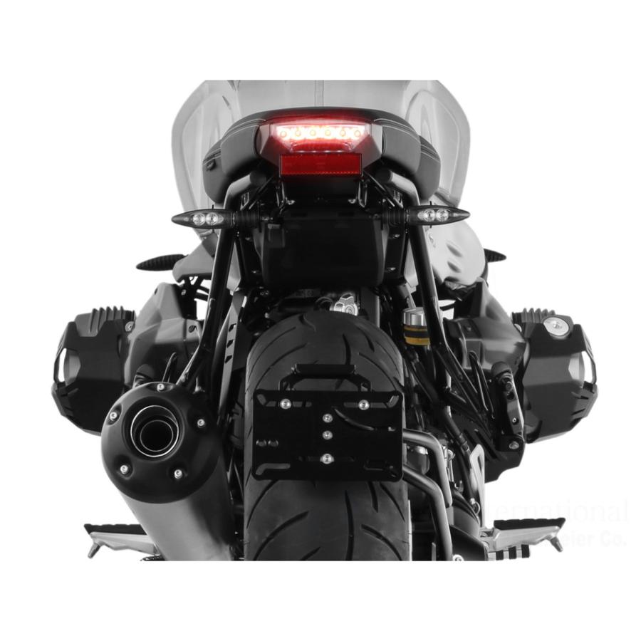 Wunderlich(ワンダーリッヒ) スイングアームナンバープレートホルダー with W44110-000 W44111-012 バイク 外装