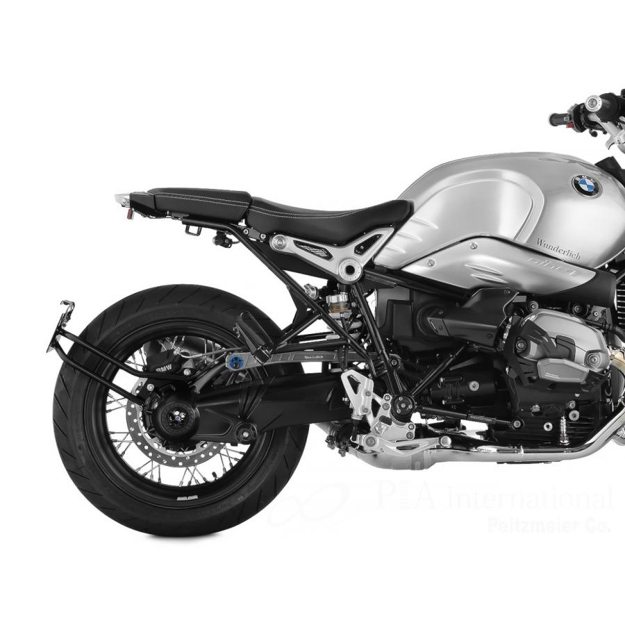 Wunderlich(ワンダーリッヒ) スイングアームナンバープレートホルダー with W44110-000 W44111-012 バイク 外装