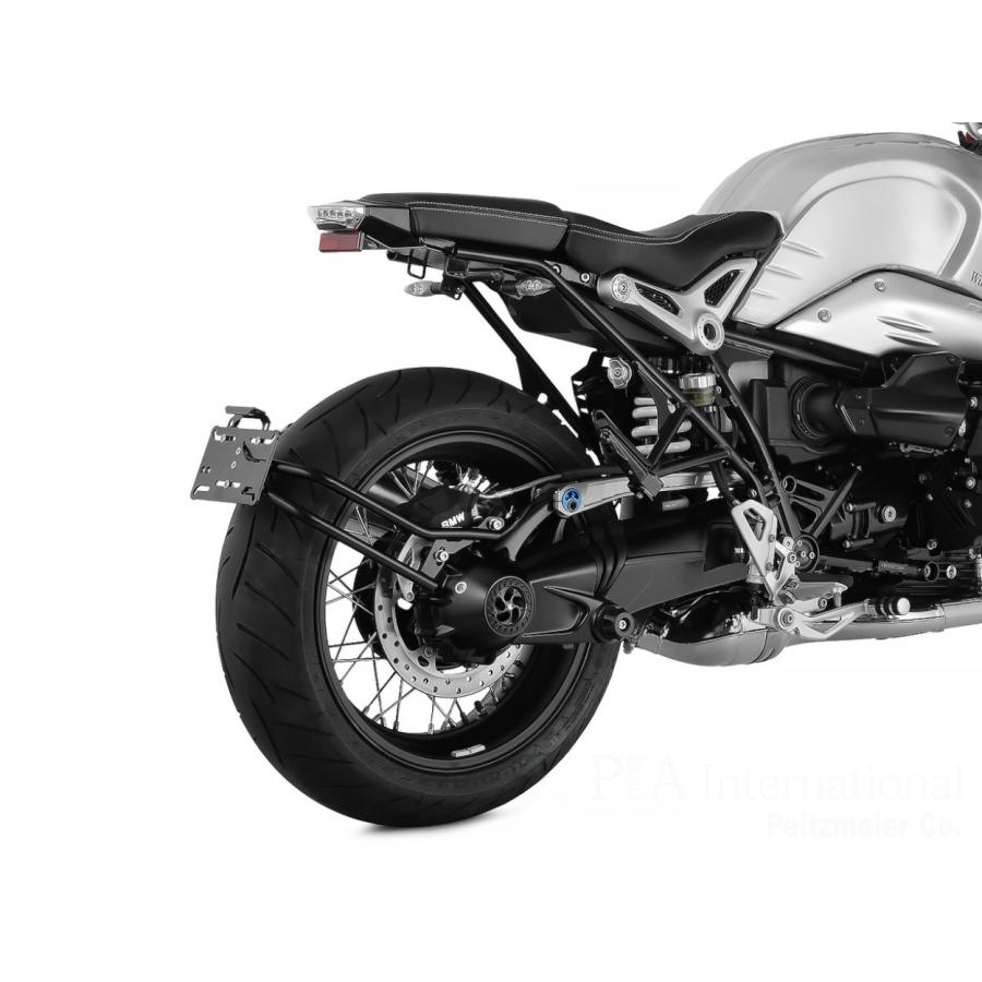 Wunderlich(ワンダーリッヒ) スイングアームナンバープレートホルダー with W44110-000 W44111-012 バイク 外装
