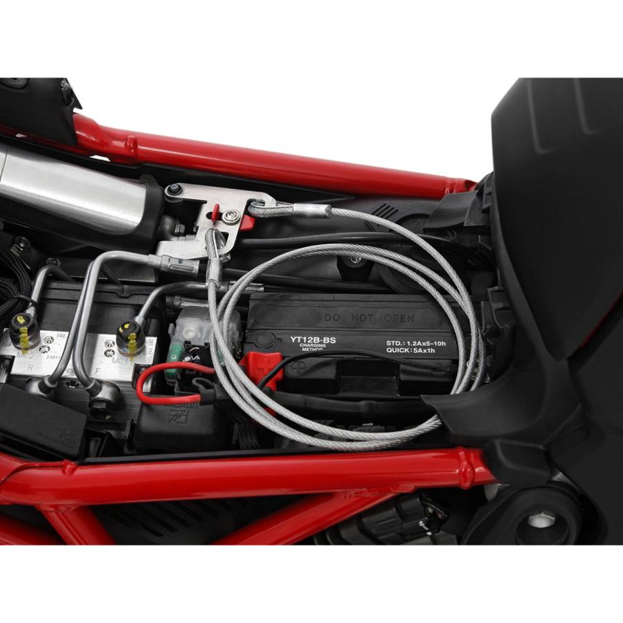 Wunderlich(ワンダーリッヒ) ヘルメット盗難防止ワイヤー W71360-002