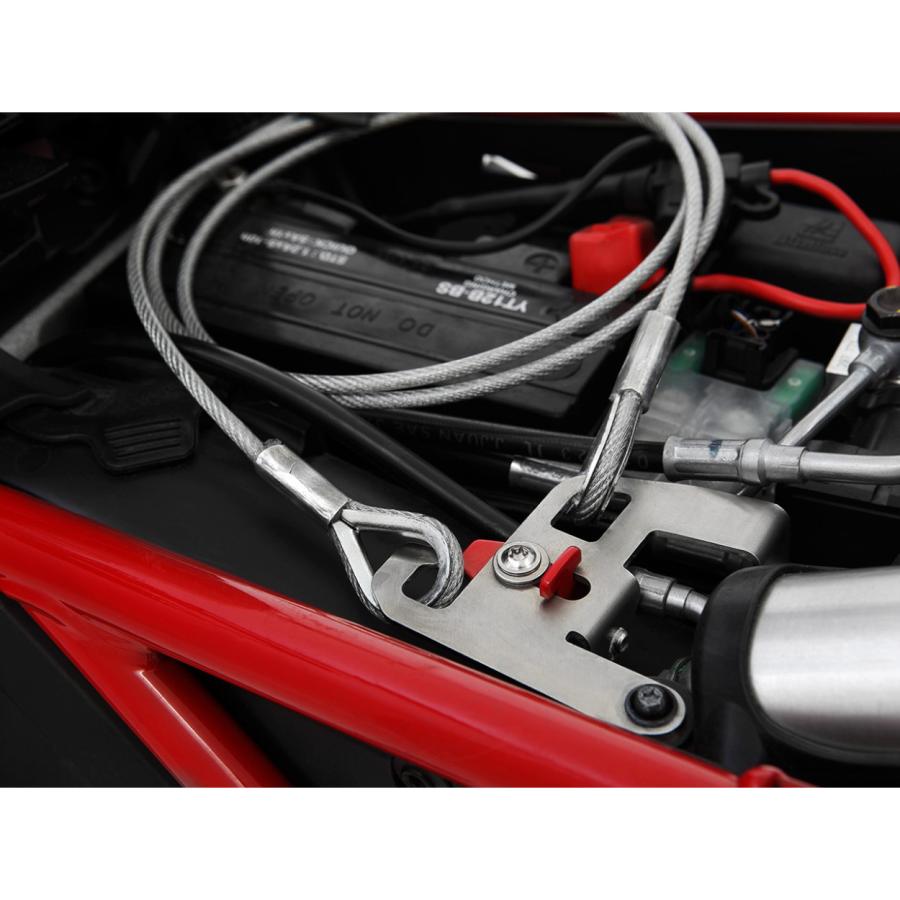 Wunderlich(ワンダーリッヒ) ヘルメット盗難防止ワイヤー W71360-002