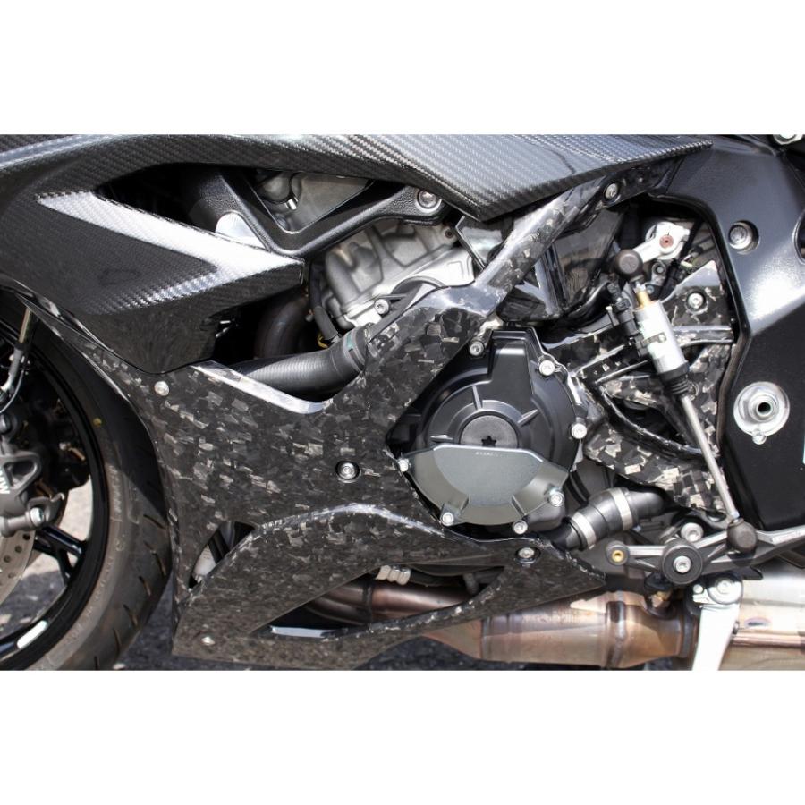 BMWS1000RRスピードラ アンダーカウルカーボン SPEEDRA アンダーカウル ドライカーボン フォージドカーボン艶あり