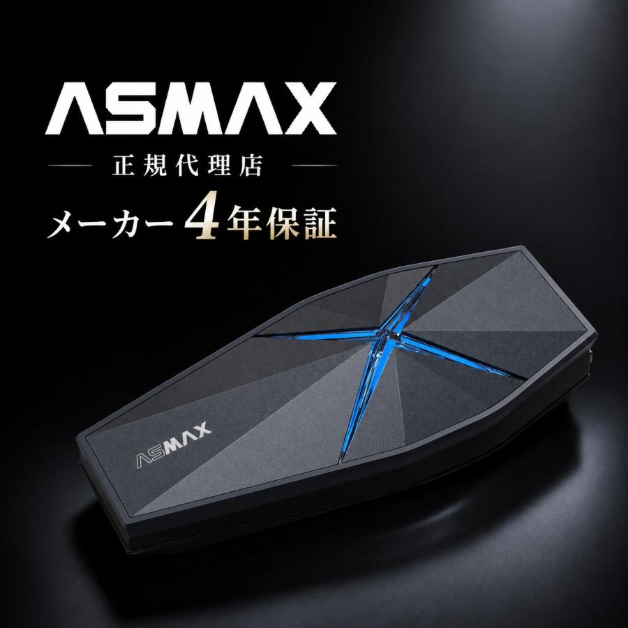 ASMAX ASMAX F1 Pro バイク用 インカム ステラグレー 10人同時通話