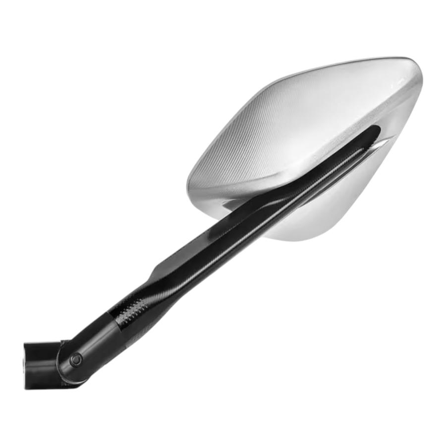 【美品】rizoma Namic Sportミラー/ミラーアダプター rezoma ミラーアダプター「NAMIC Sport」左 シルバー BS322A バイク