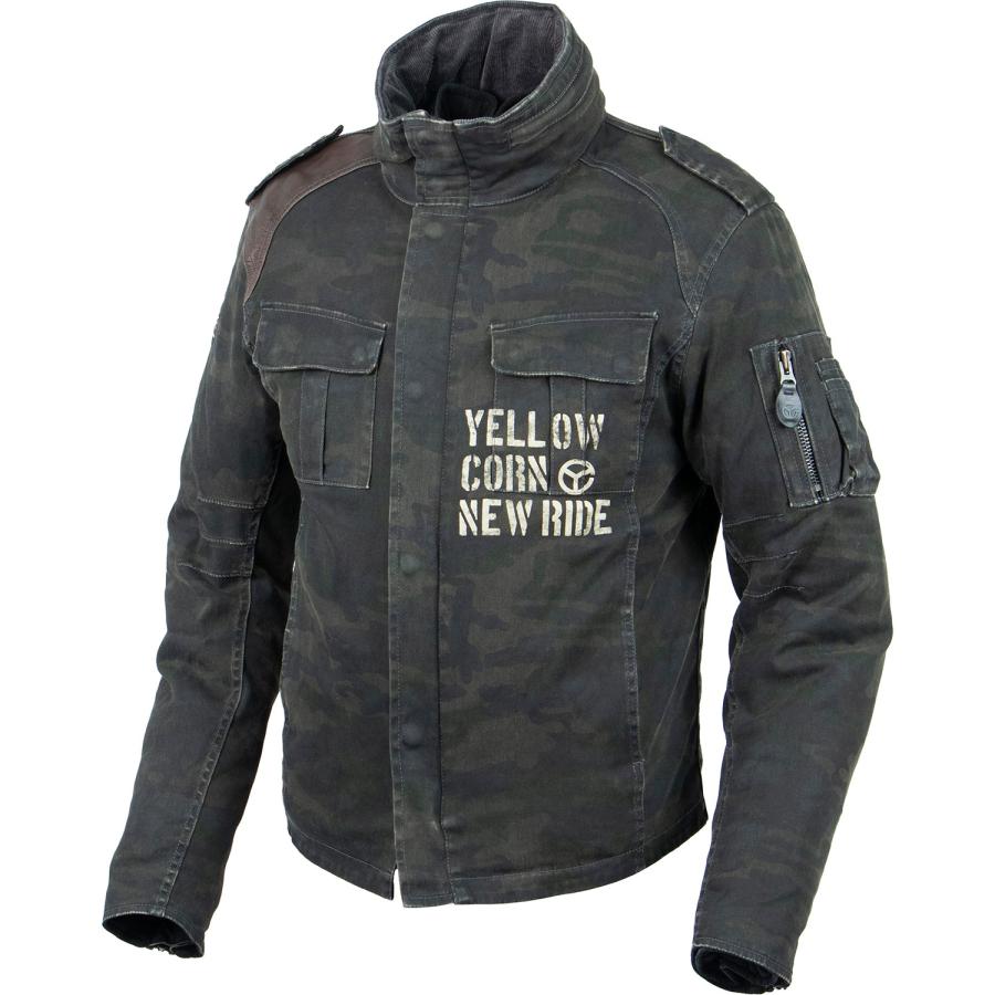 NJ5306 WINTER JACKET 【BLACK】LLサイズ YeLLOWCORN(イエローコーン) バイク アパレル ジャケット・セット NJ