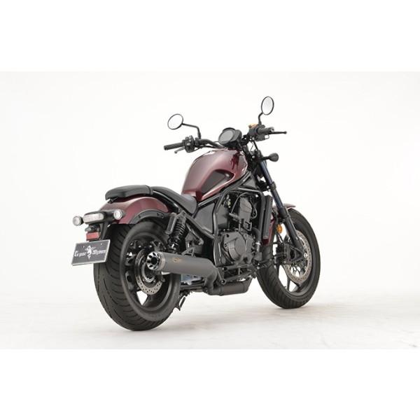R’s Gear(アールズギア) ワイバンクラシック スリップオンマフラー ブラックエディション レブル1100/レブル1100 DCT/レブル1100 S エディション/レ