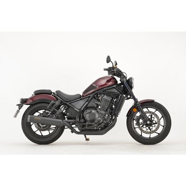 R’s Gear(アールズギア) ワイバンクラシック スリップオンマフラー ブラックエディション レブル1100/レブル1100 DCT/レブル1100 S エディション/レ